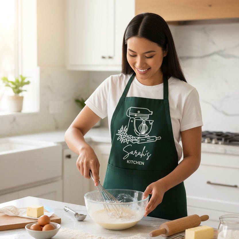 Gepersonaliseerd Schort voor Bakliefhebbers - Hey BB