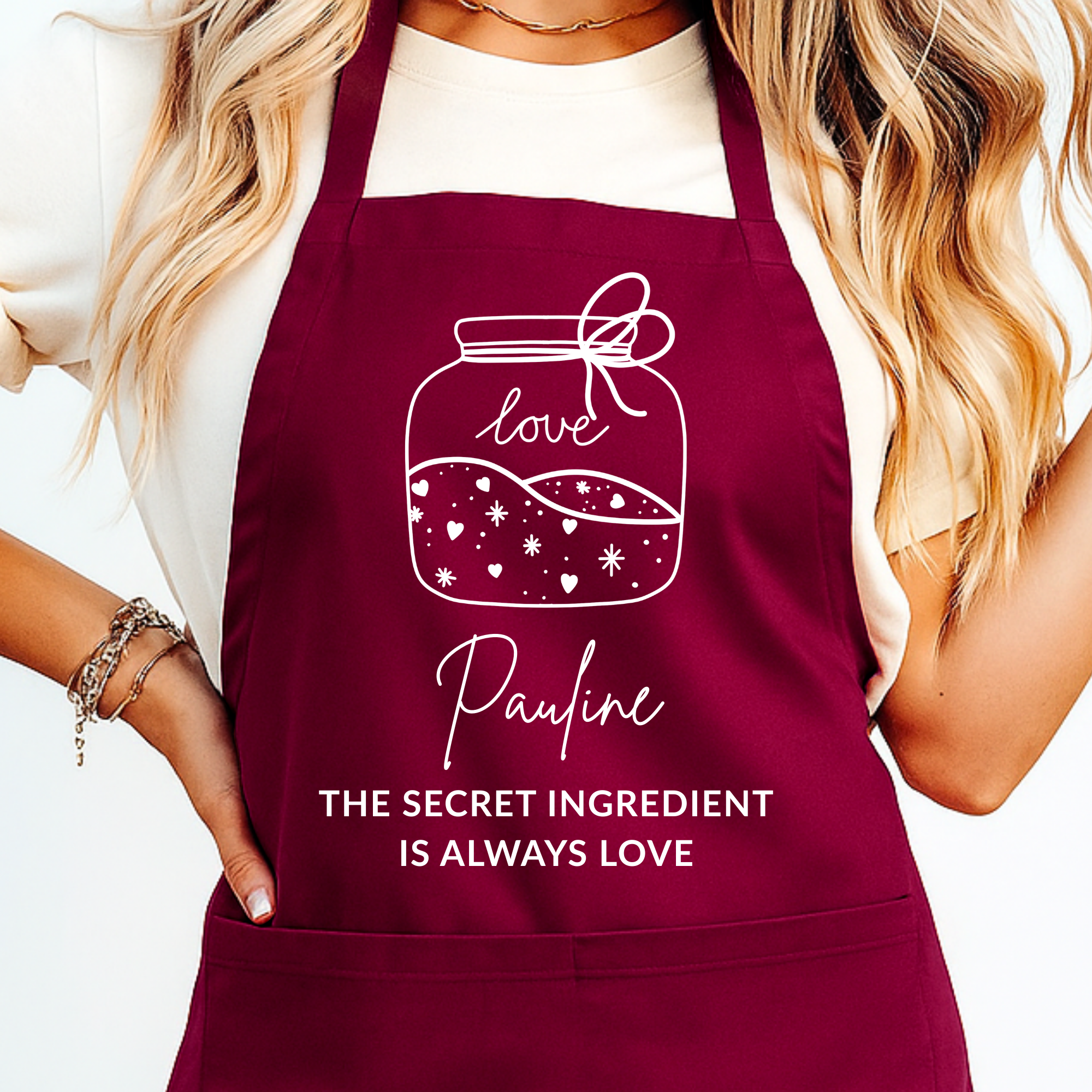 Gepersonaliseerd Schort voor Valentijn