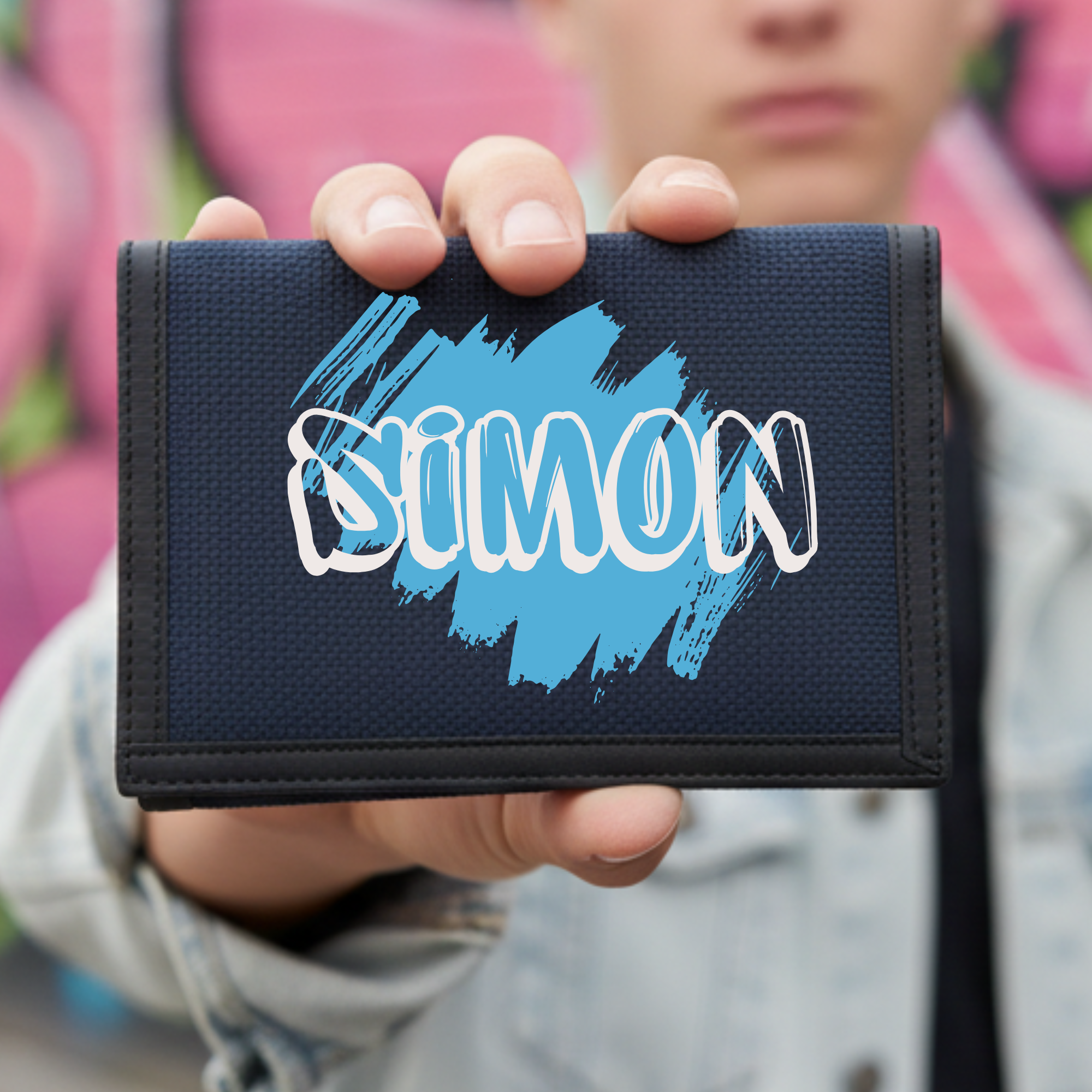 Gepersonaliseerde Portemonnee Jongens – Urban Graffiti Design
