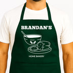 Gepersonaliseerd Schort Brood en Kom Groen