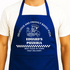 Gepersonaliseerd Schort Pizza Bakker Blauw