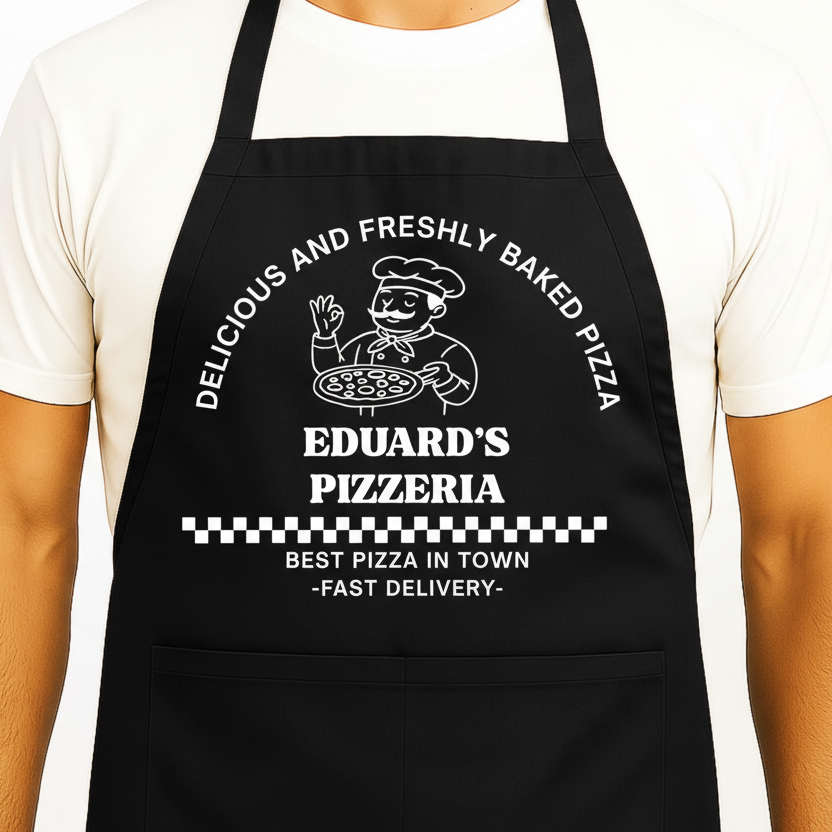 Gepersonaliseerd Pizzabakker Schort