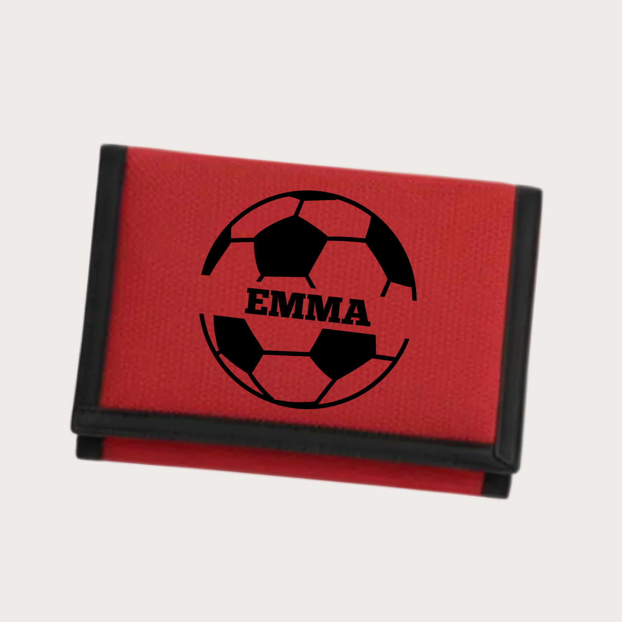 Voetbal Portemonnee Rood
