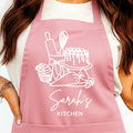 Gepersonaliseerd Bakschort met Naam - Taart & Bakbenodigdheden Design - Hey BB