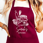 Gepersonaliseerd Bakschort met Naam - Taart & Bakbenodigdheden Design - Hey BB