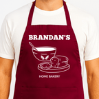 Gepersonaliseerd Broodbakschort | Rood | Naam naar Keuze - Hey BB
