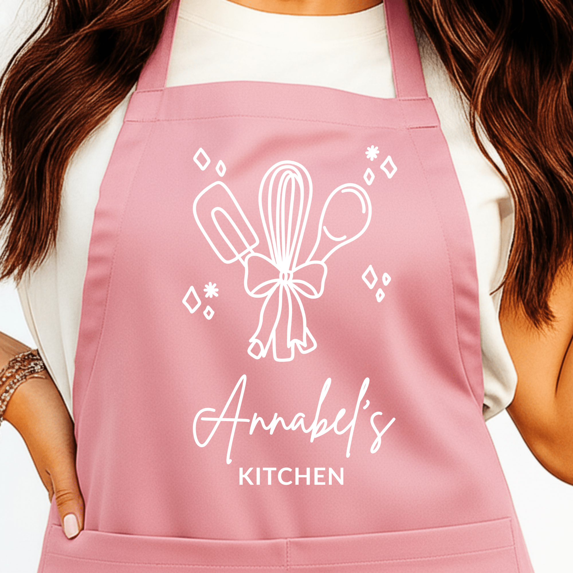 Gepersonaliseerd Kookschort met Naam - Keukengerei Design - Hey BB