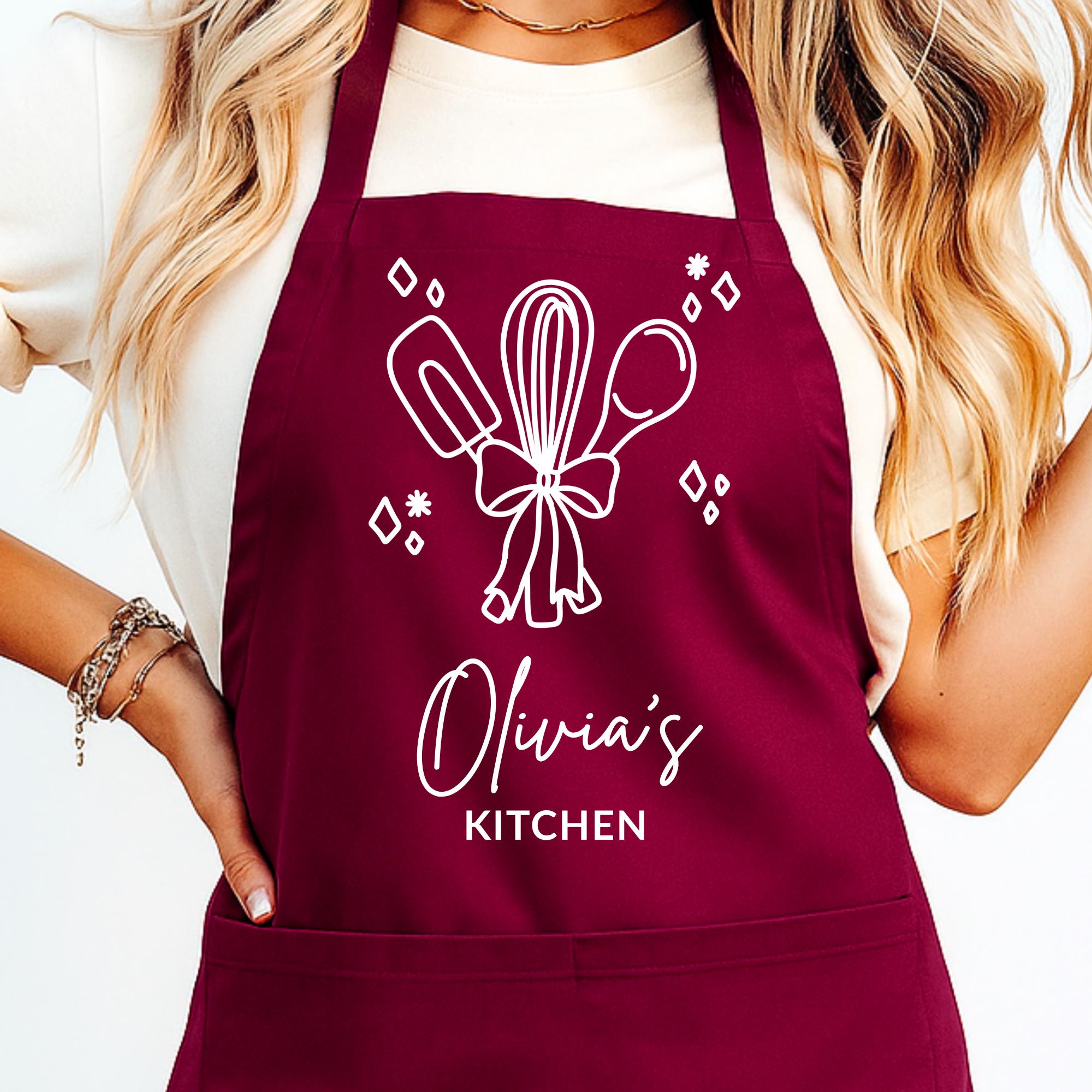 Gepersonaliseerd Kookschort met Naam - Keukengerei Design - Hey BB