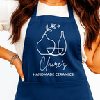 Gepersonaliseerd Pottenbakkers Schort met Vazen - Hey BB