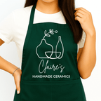 Gepersonaliseerd Pottenbakkers Schort met Vazen - Hey BB