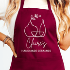 Gepersonaliseerd Pottenbakkers Schort met Vazen - Hey BB