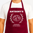 Gepersonaliseerd Schort voor Broodbakkers Rood