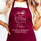 Gepersonaliseerd Schort voor Valentijn - Hey BB