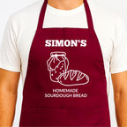 Gepersonaliseerd Zuurdesem Schort | Sourdough Bakker | Naam naar Keuze - Hey BB